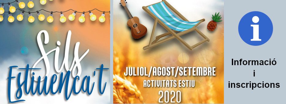 Estiuenca't a Sils. Agenda d'activitats